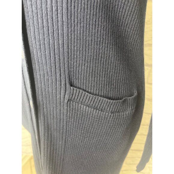 Cabi Sweater Dress Long Sleeve Ladies Size XS Navy Blue Color - Picture 4 of 9